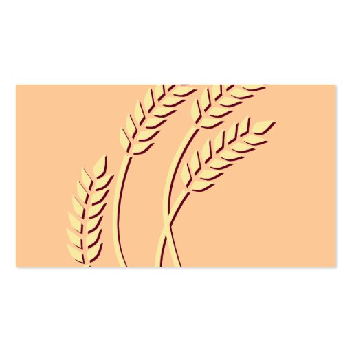 Wheat Business Card (back side)
