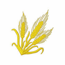 Wheat embroidered shirts