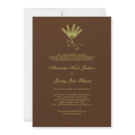 Wheat Fall Elegant Wedding Invitation
