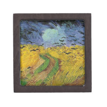 Wheat Field with Black birds premium gift boxes
