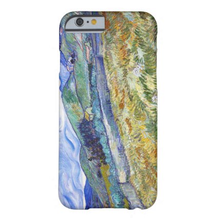 Wheat Field with Mountains in the Background iPhone 6 Case