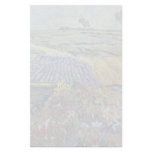Wheat Fields Near Auvers By Vincent Van Gogh Stationery Design