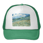 Wheat fields with Mountain in the Background Trucker Hats