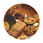 Wheat Foods Magnets