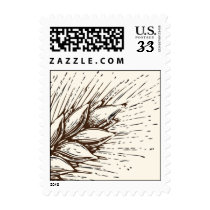 Wheat Frond Postage Stamp