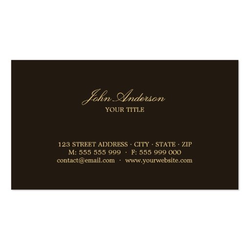 Wheat Grains - Bakery Patisserie business card (back side)