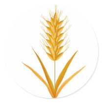 Wheat Sticker by victornotvictim Wheat Sticker