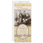 Wheat Tall Invitation Card