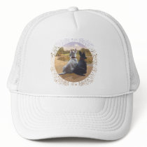 Wheaten & Black Scottish Terriers Mesh Hats