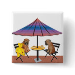 Wheaten Chat Pinback Buttons