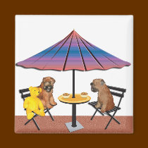 Wheaten Chat magnets