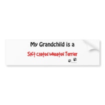 Wheaten Grandchild bumper stickers