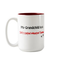 Wheaten Grandchild mugs by dogwiregifts Wheaten Grandchild mugs