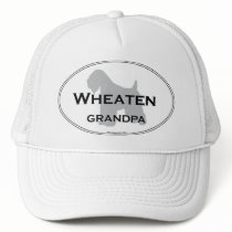 Wheaten Grandpa hats by dogwiregifts Wheaten Grandpa hats