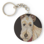 WHEATEN SCOTTIE KEYCHAIN