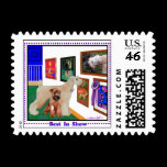 Wheaten Terrier "Best In Show (BIS)" postage