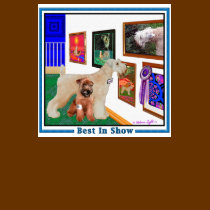 Wheaten Terrier: Best In Show (BIS) t-shirts
