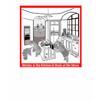 Wheaten Terrier: "Bitches in the Kitchen" t-shirts