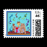 Wheaten Terrier: "Congratulations" stamps