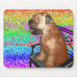 Wheaten Terrier Mousepad:"Hey, Where is Everyone?"