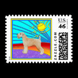 Wheaten Terrier:  "Our Boy" stamps