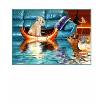 WHEATEN TERRIER: WALKING ON WATER t-shirts