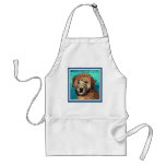WHEATEN TERRIER: WET PUPPY APRON