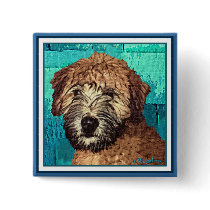 WHEATEN TERRIER: WET PUPPY PINS