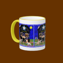 Wheaten Terrier:  "Wheaten Lounge" mugs