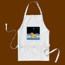 Wheaten Terriers at Chanukah aprons