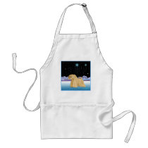 Wheaten Terriers at Chanukah aprons