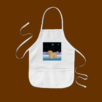 "Wheaten Terriers at Chanukah" aprons