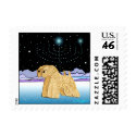 Wheaten Terriers at Chanukah by M.Light postage