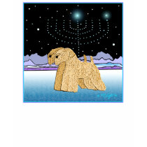 "Wheaten Terriers at Chanukah" t-shirts