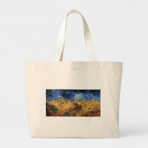 Wheatfield with Crows Bag