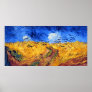 Wheatfield with Crows, Van Gogh Poster