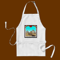 "Wheaton Sphinx" aprons