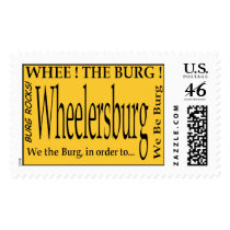 Whee The Burg postage