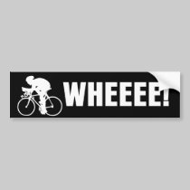 WHEEE Bicycle bumper stickers