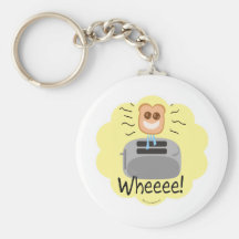 Wheeee! happy Toast! Keychain