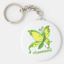 Wheeeee! I'm a Butterfly!! Key Chain