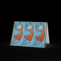 "Wheeeeee!" Greeting card cards
