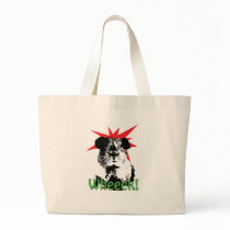 wheeek! tote bags