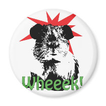 wheeek! magnete by WisePenguin wheeek! magnete