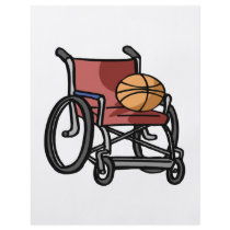 Wheel Chair Basketball Flyer