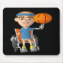 Wheel Chair Basketball Mouse Pads