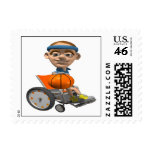 Wheel Chair Basketball Postage