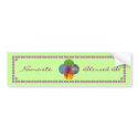 Wheel of Being - Green bumpersticker