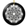'Wheel of Black Sunshine' Ornaments