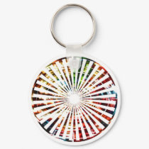 Wheel of Fortune - Sparkle Red Designs keychains